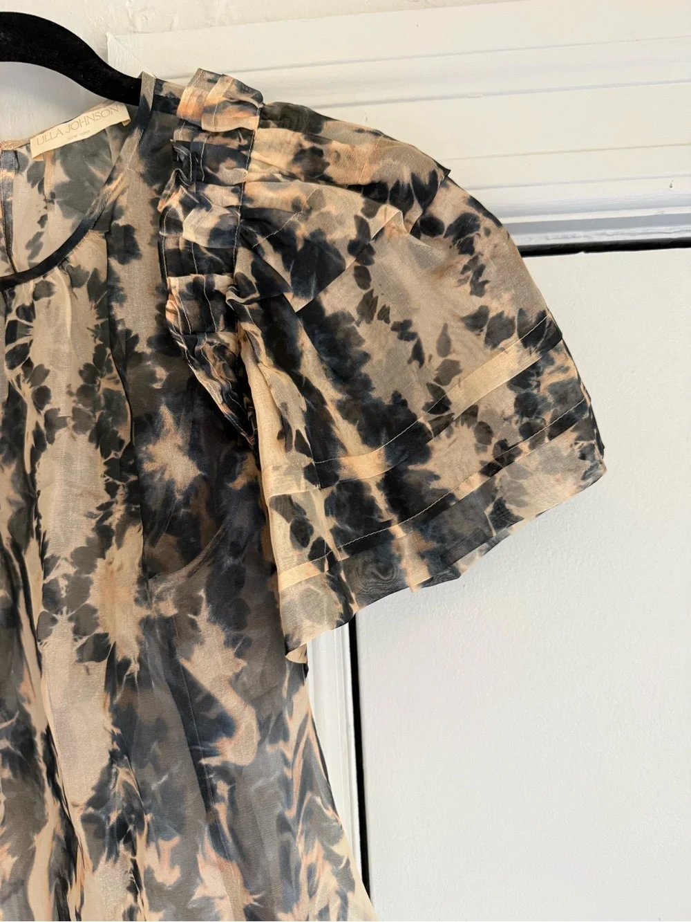 Ulla Johnson sheer blouse